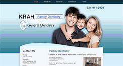 Desktop Screenshot of krahfamilydentistry.com